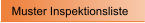Muster Inspektionsliste