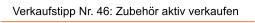 Verkaufstipp Nr. 46: Zubeh�r aktiv verkaufen