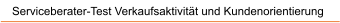 Serviceberater-Test Verkaufsaktivit�t und Kundenorientierung