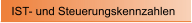 IST- und Steuerungskennzahlen